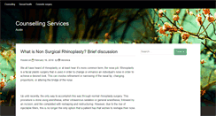 Desktop Screenshot of counselingservicesofaustin.com
